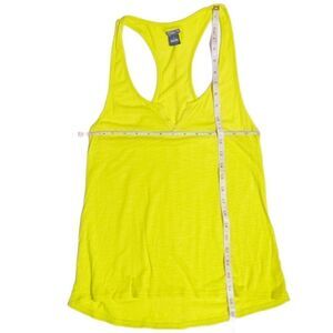 Aerie Neon Racerback Tank Semi-sheer Loose Green